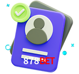 Tornar-se um membro do 878BET é muito simples